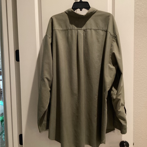 Ralph Lauren Olive Long Sleeve Shirt - Picture 2 of 5